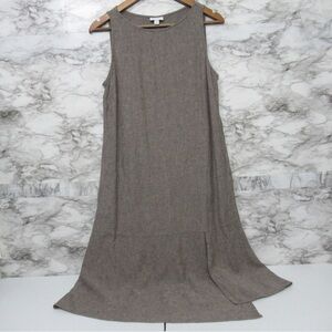 J. Jill Brown Sleeveless Dress